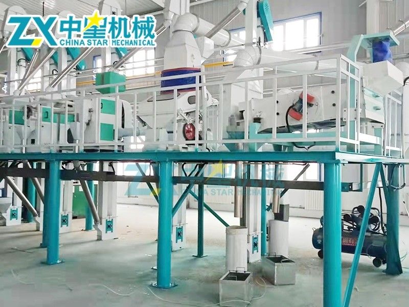 日產(chǎn)50噸藜麥加工成套設備