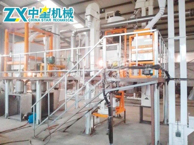 日產12噸玉米脫皮制糝磨粉機加工成套設備