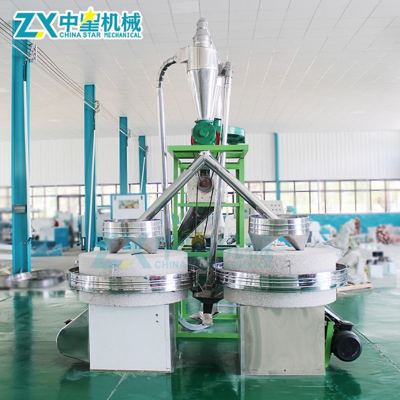 石磨小麥磨粉機(jī)